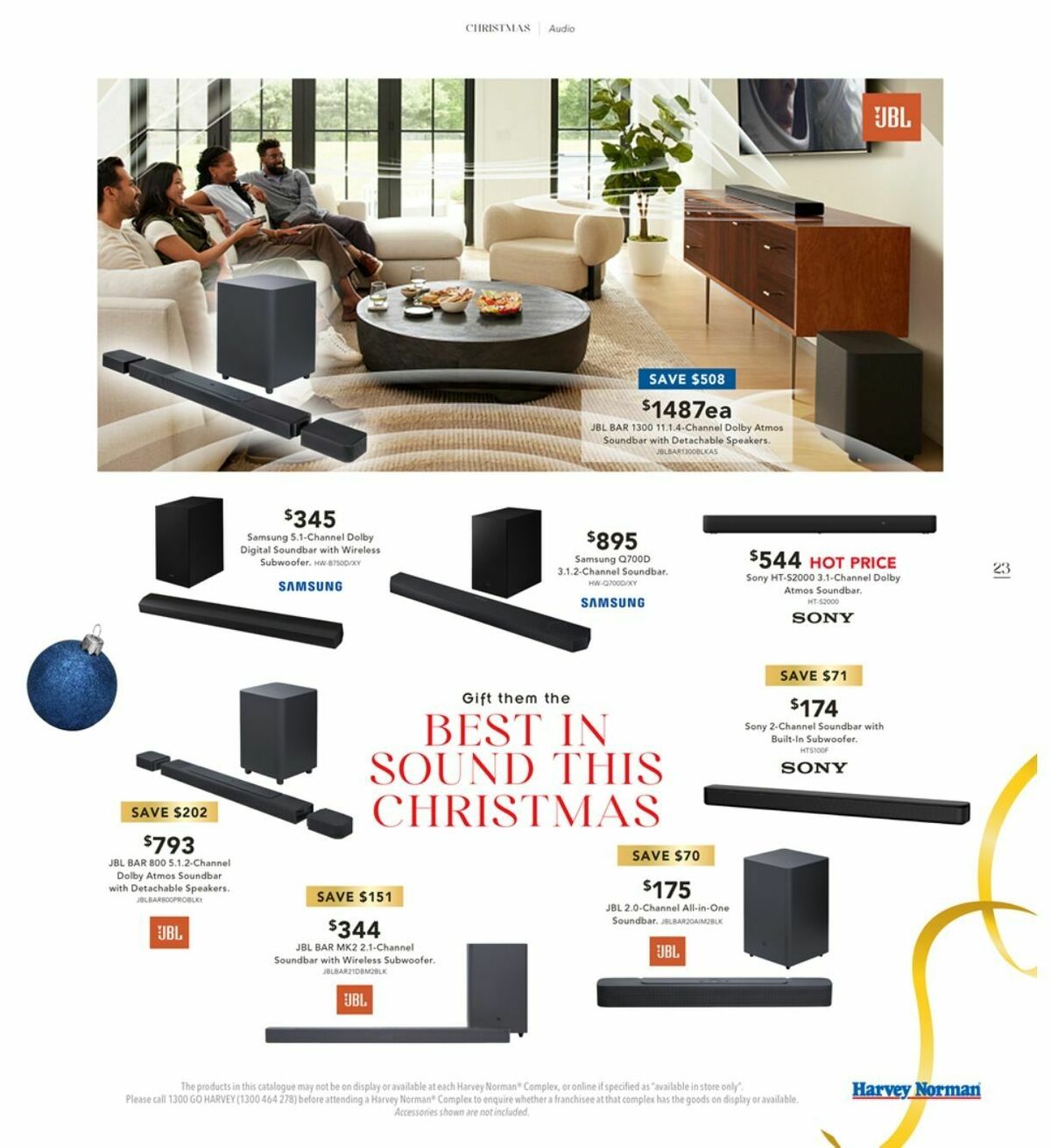 Harvey Norman Catalogues from 6 December