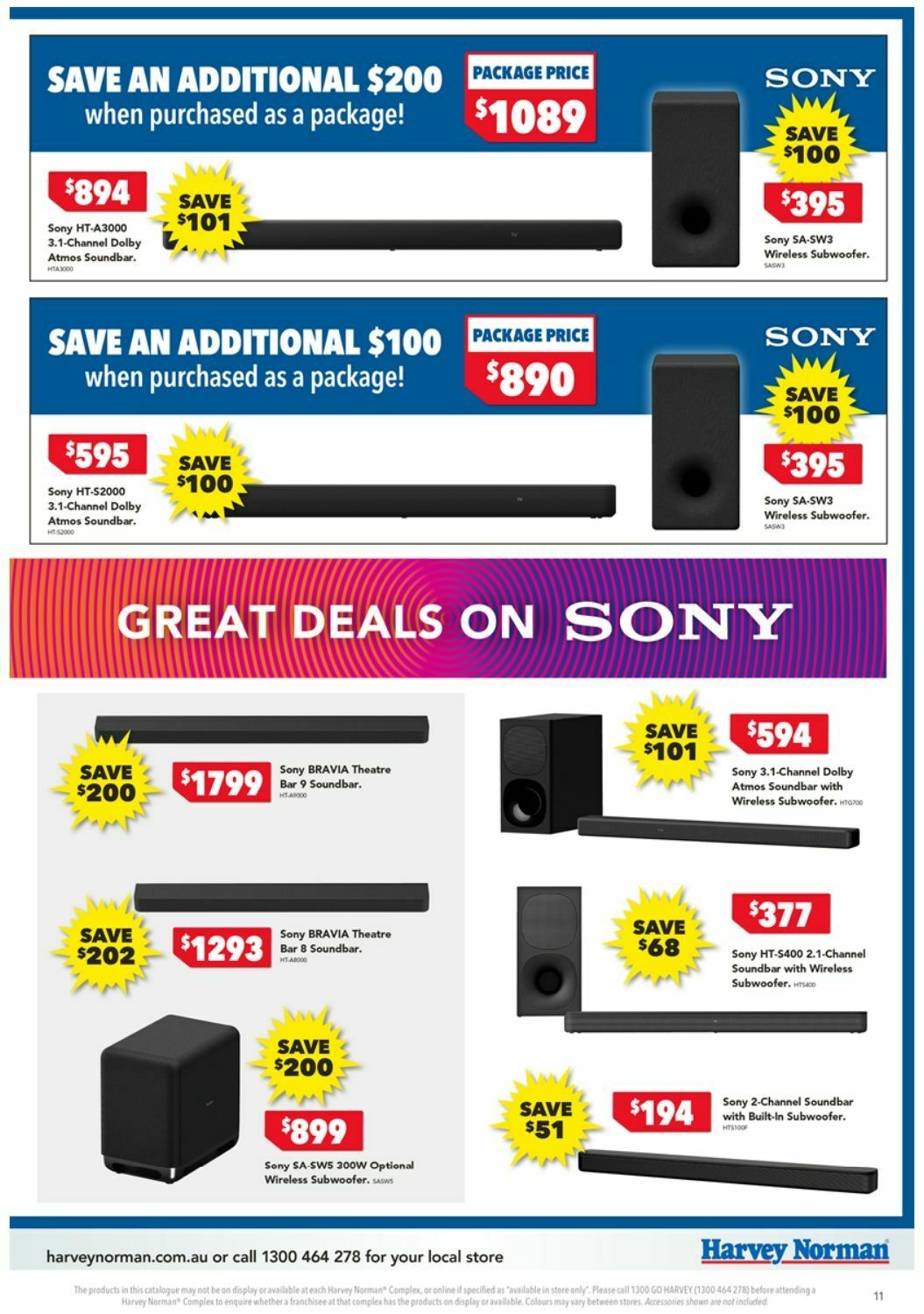 Harvey Norman Catalogues from 31 January