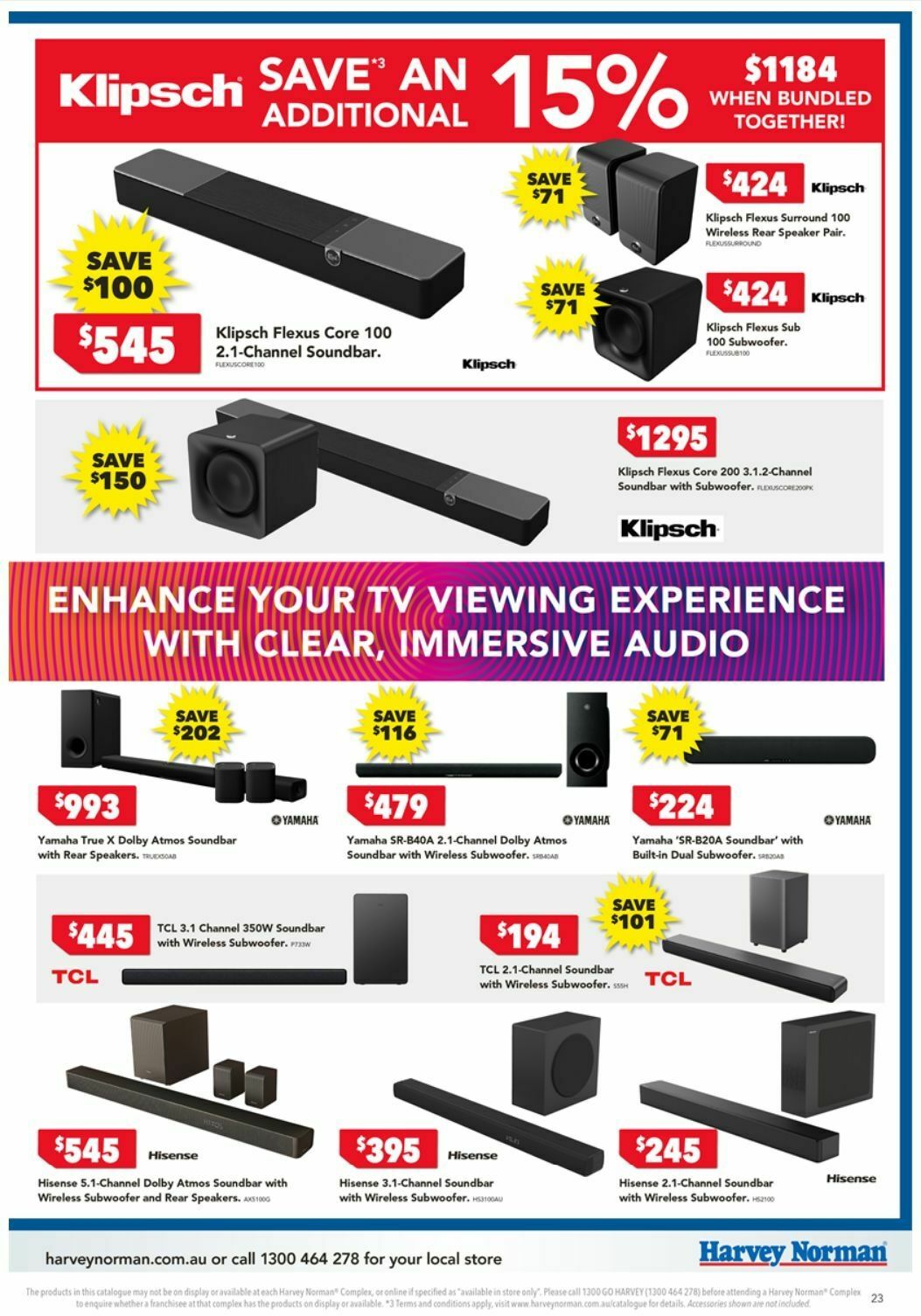 Harvey Norman Catalogues from 31 January