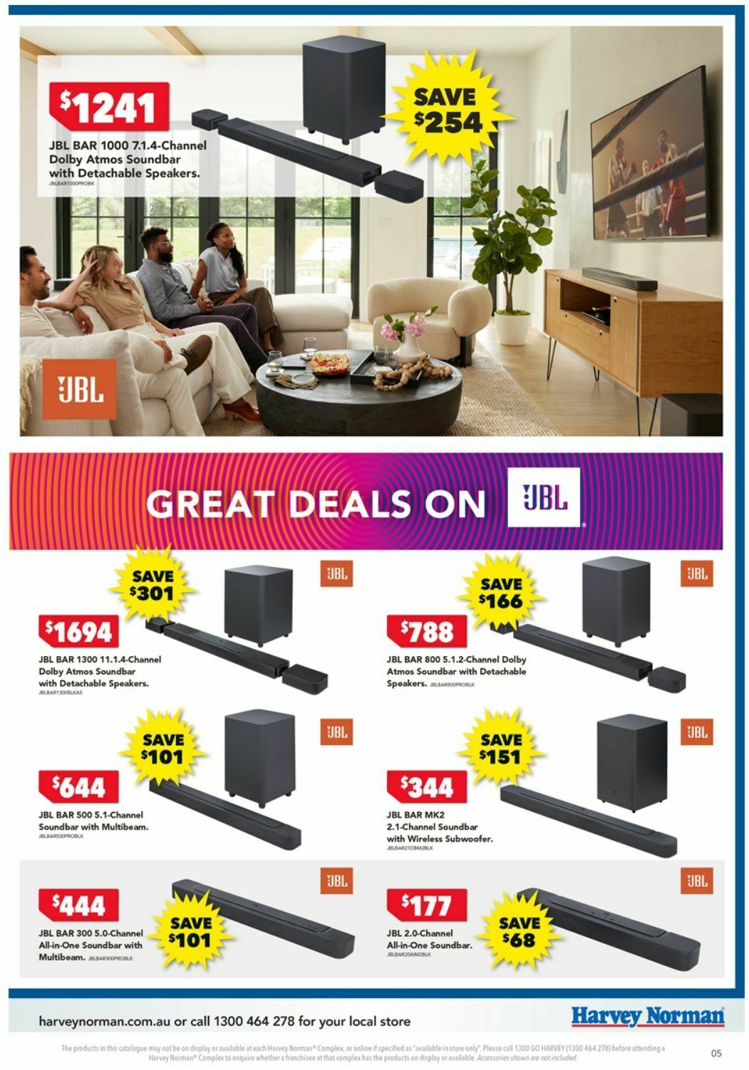Harvey Norman Catalogues from 31 January