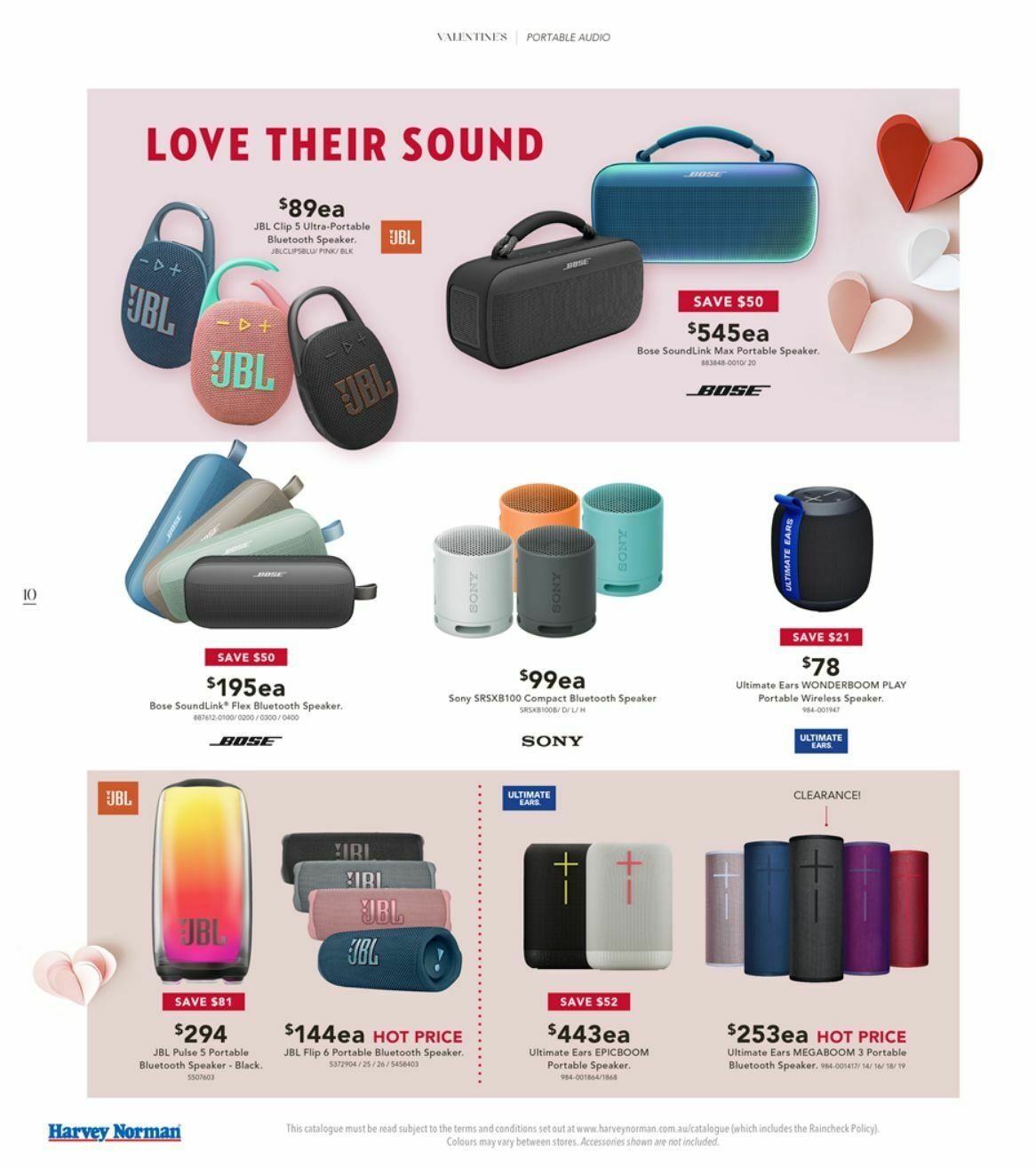 Harvey Norman Valentine’s Day Gift Guide Catalogues from 6 February