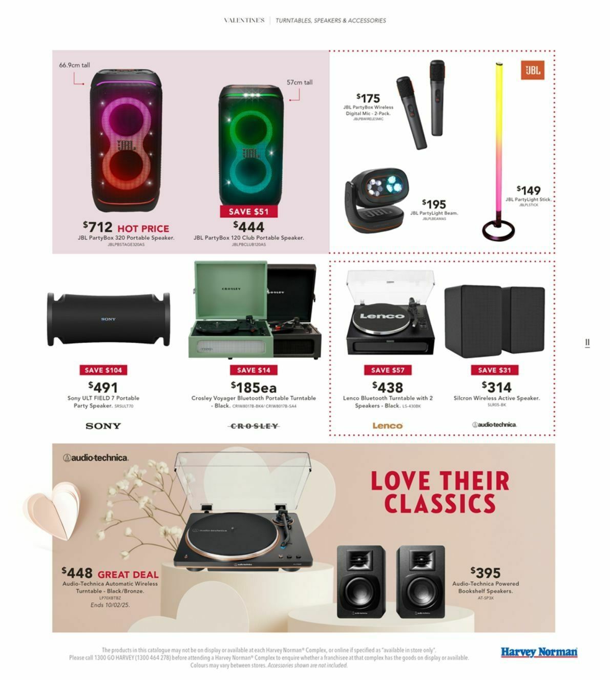 Harvey Norman Valentine’s Day Gift Guide Catalogues from 6 February