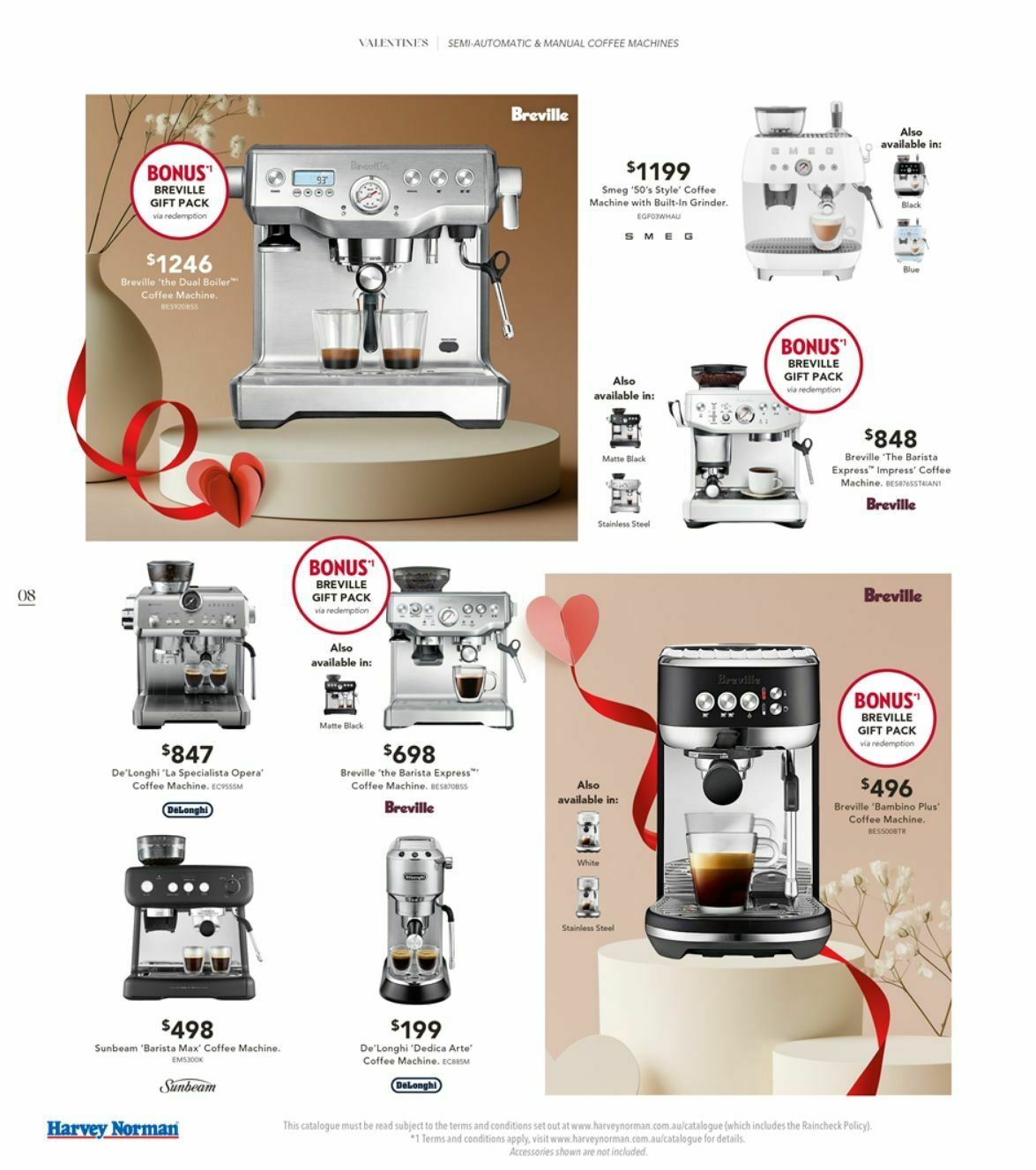 Harvey Norman Valentine’s Day Gift Guide Catalogues from 6 February