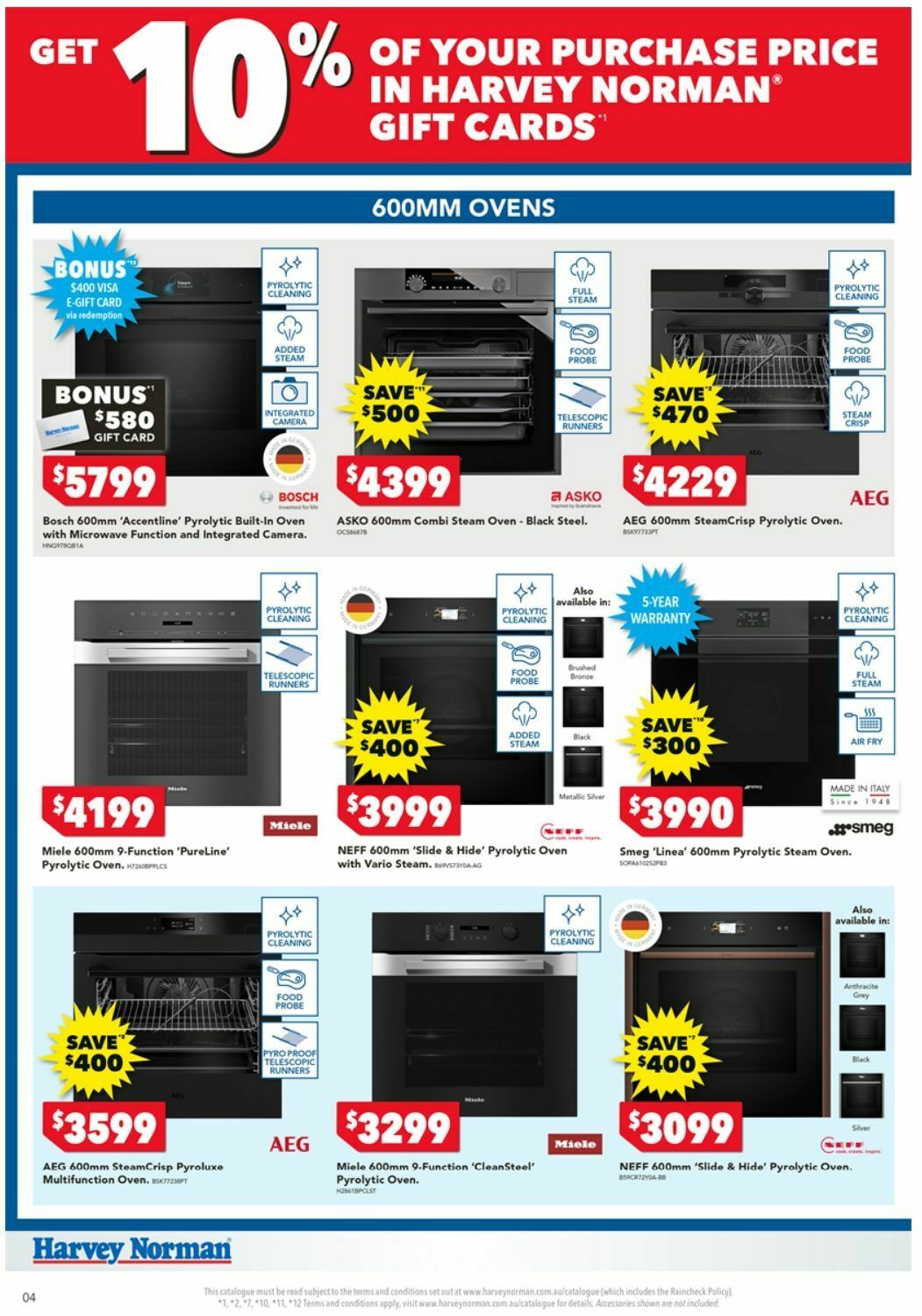 Harvey Norman Catalogues from 7 February