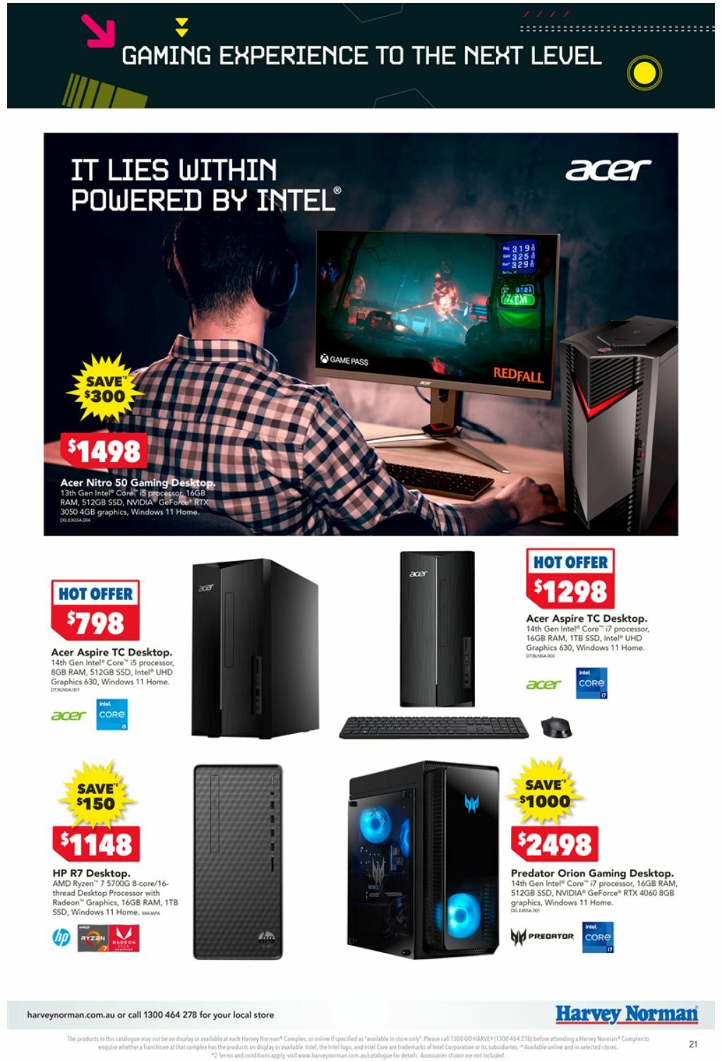 Harvey Norman Catalogues from 20 February