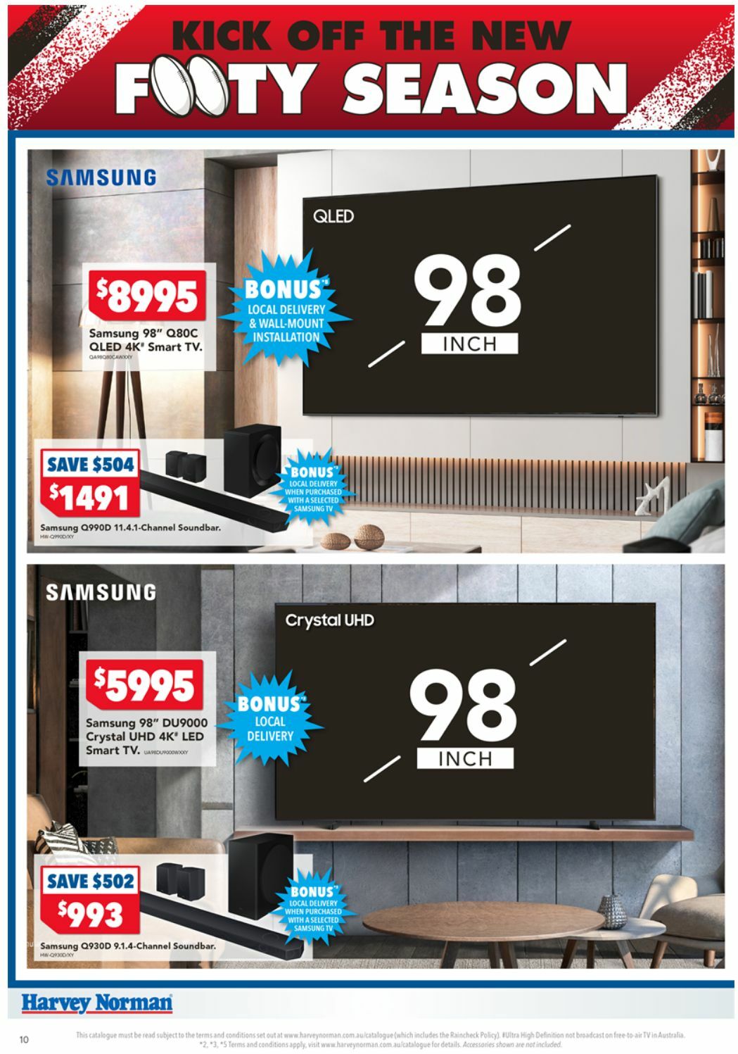 Harvey Norman Catalogues from 27 February