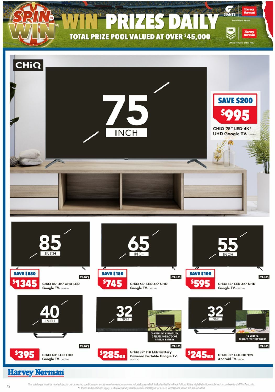 Harvey Norman Catalogues from 27 February