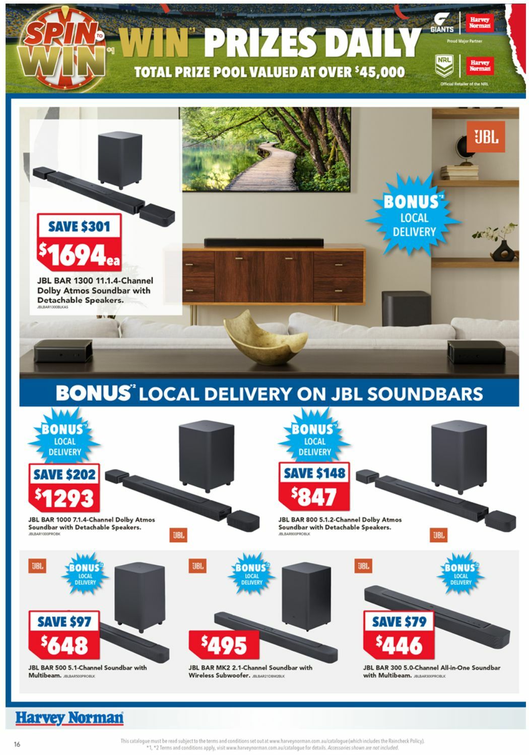 Harvey Norman Catalogues from 27 February