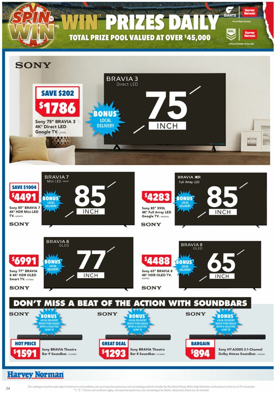 Harvey Norman Catalogues from 27 February