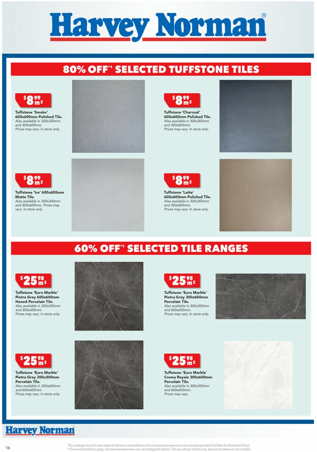 Harvey Norman Catalogues from 3 March