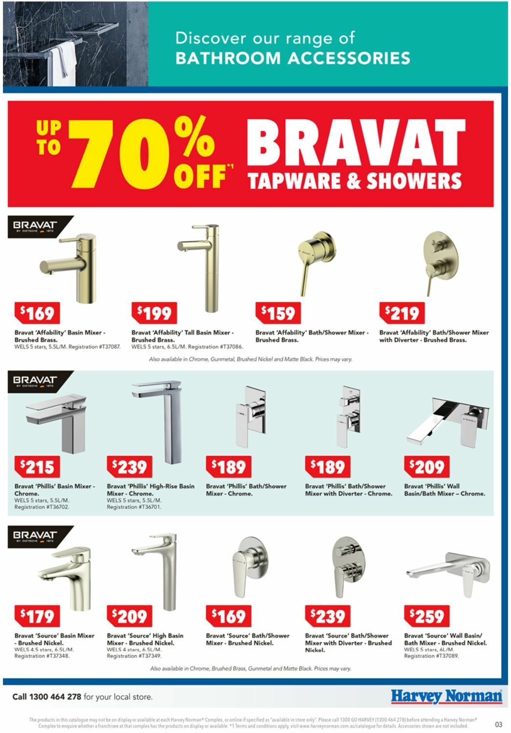 Harvey Norman Catalogues from 3 March