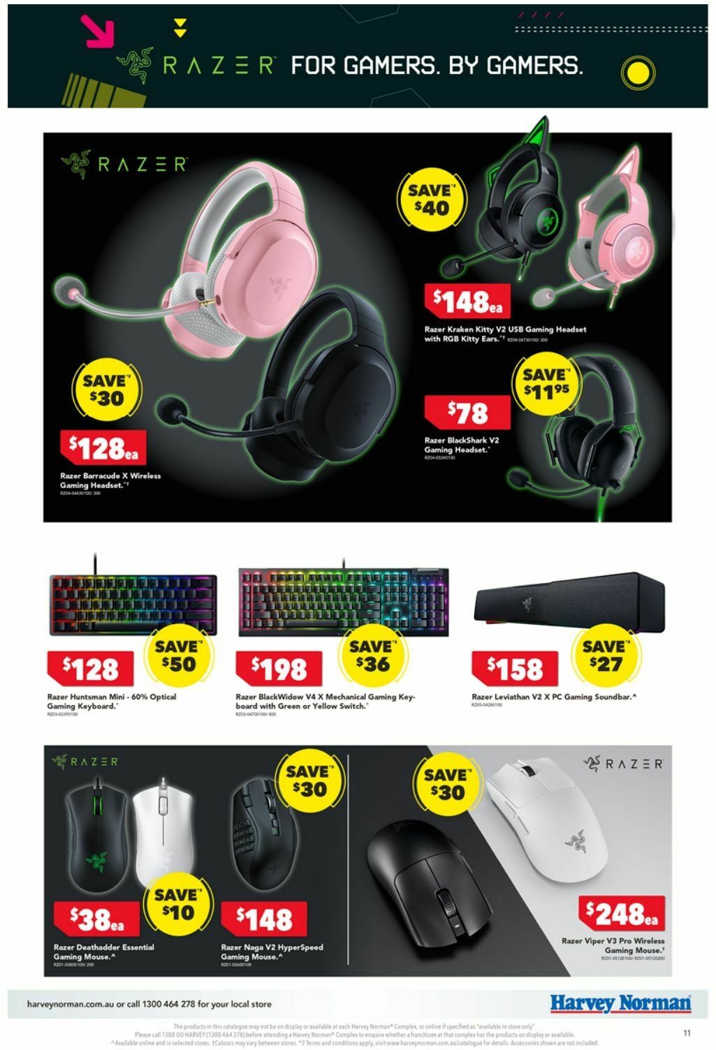 Harvey Norman March Gaming Catalogue Catalogues from 13 March