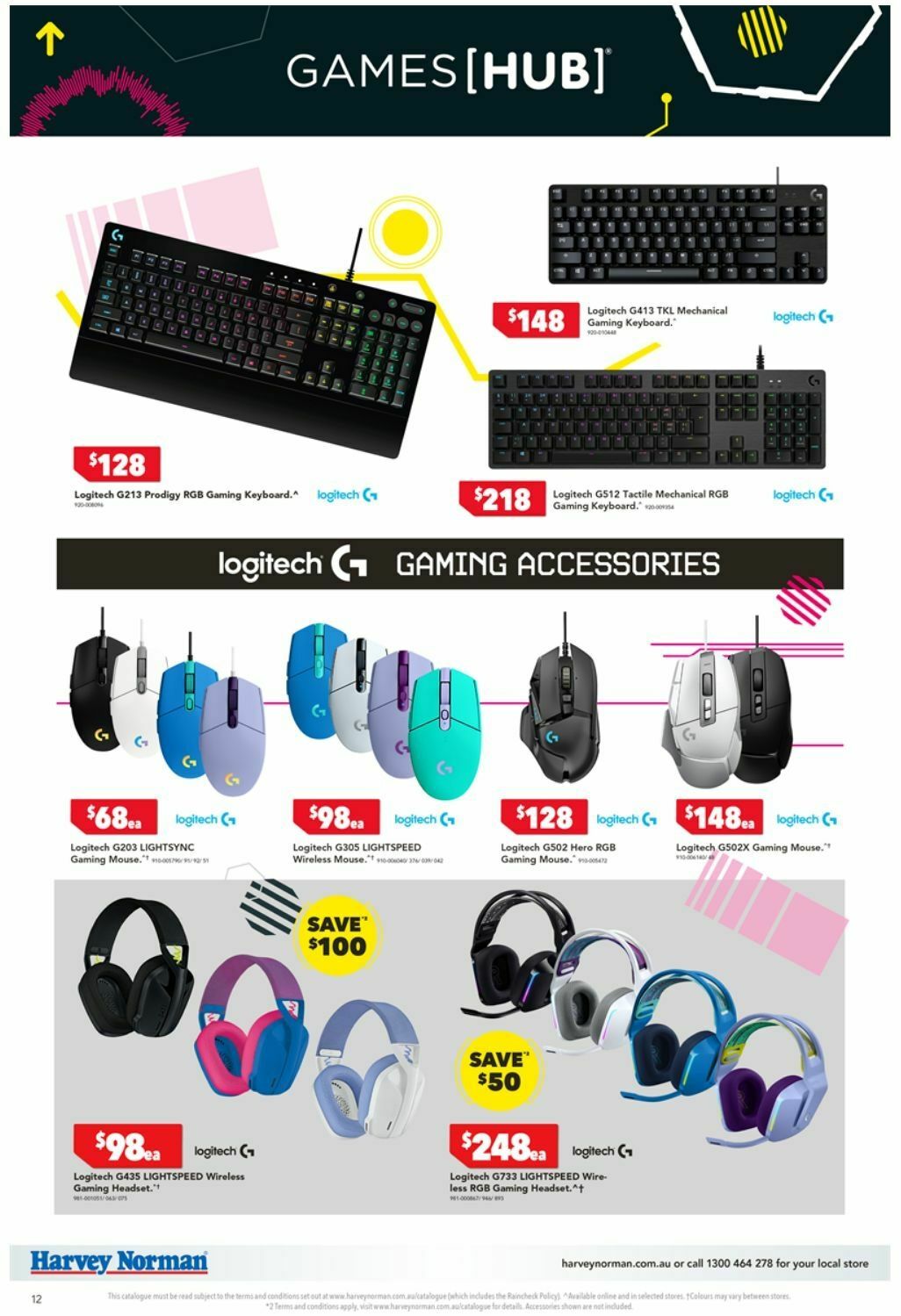 Harvey Norman March Gaming Catalogue Catalogues from 13 March