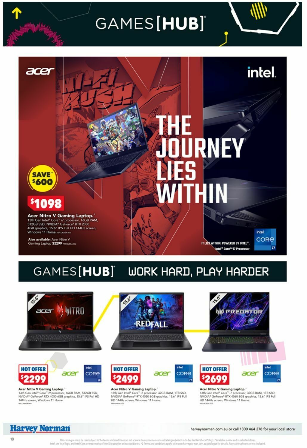 Harvey Norman March Gaming Catalogue Catalogues from 13 March
