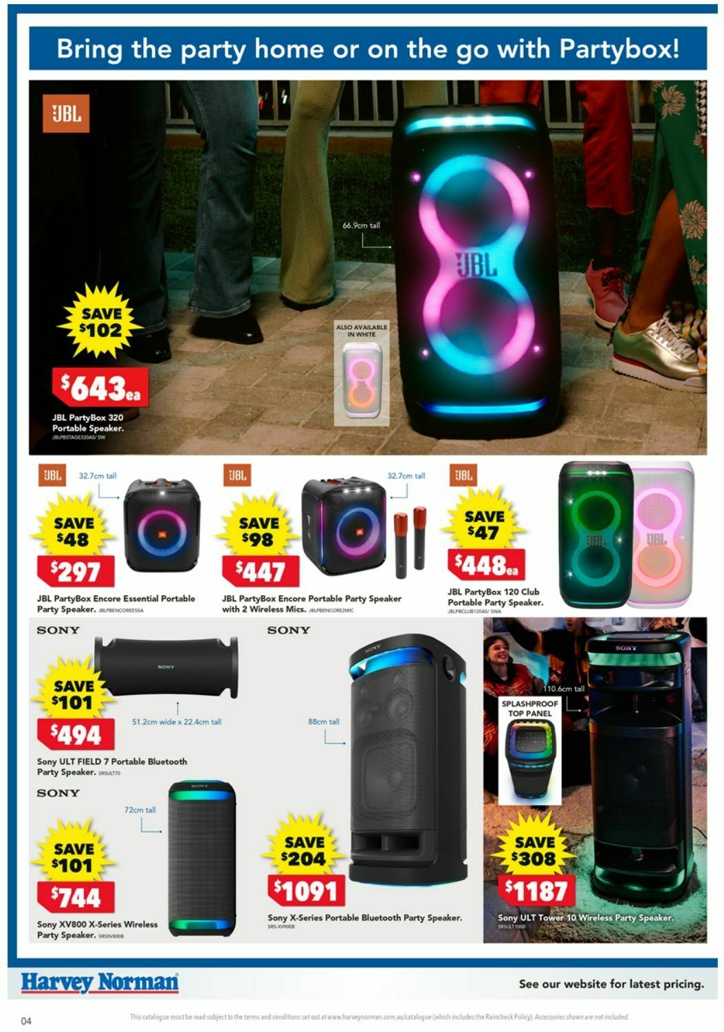 Harvey Norman Catalogues from 27 March
