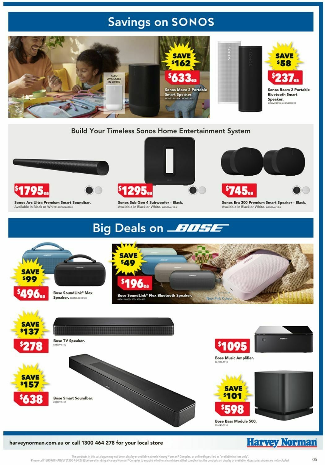 Harvey Norman Catalogues from 27 March