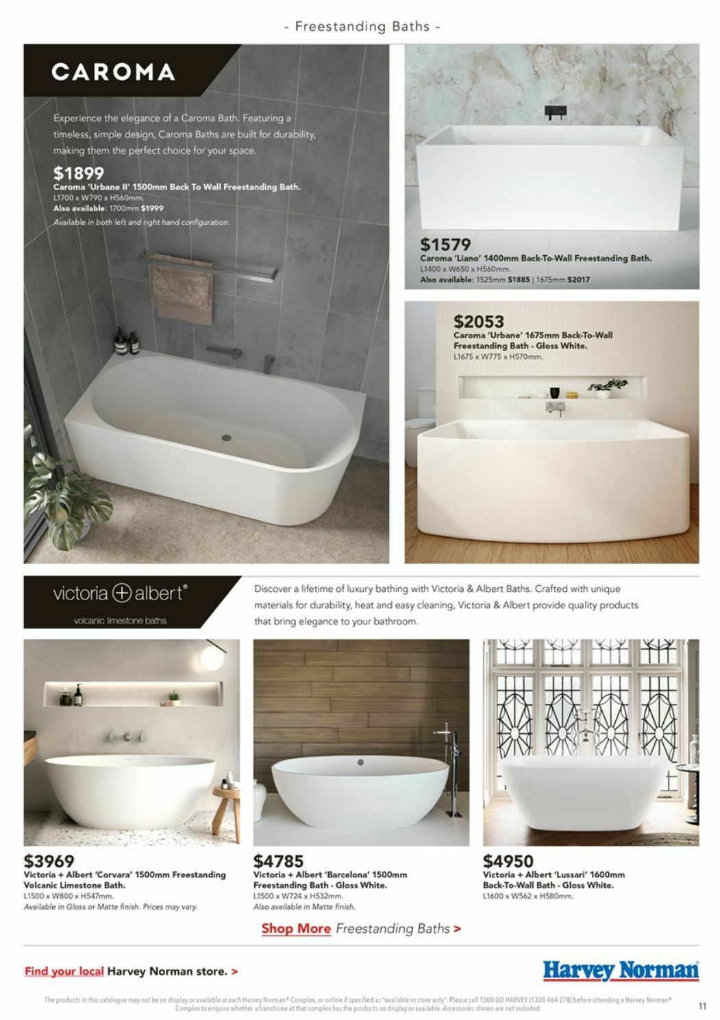 Harvey Norman Bathroom Style Catalogues from 3 April