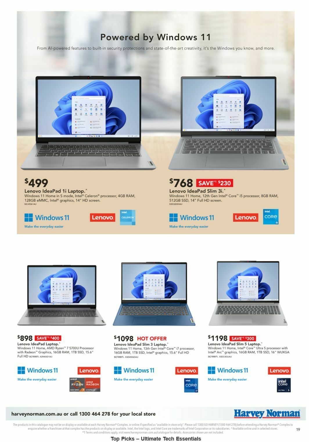 Harvey Norman Catalogues from 10 April