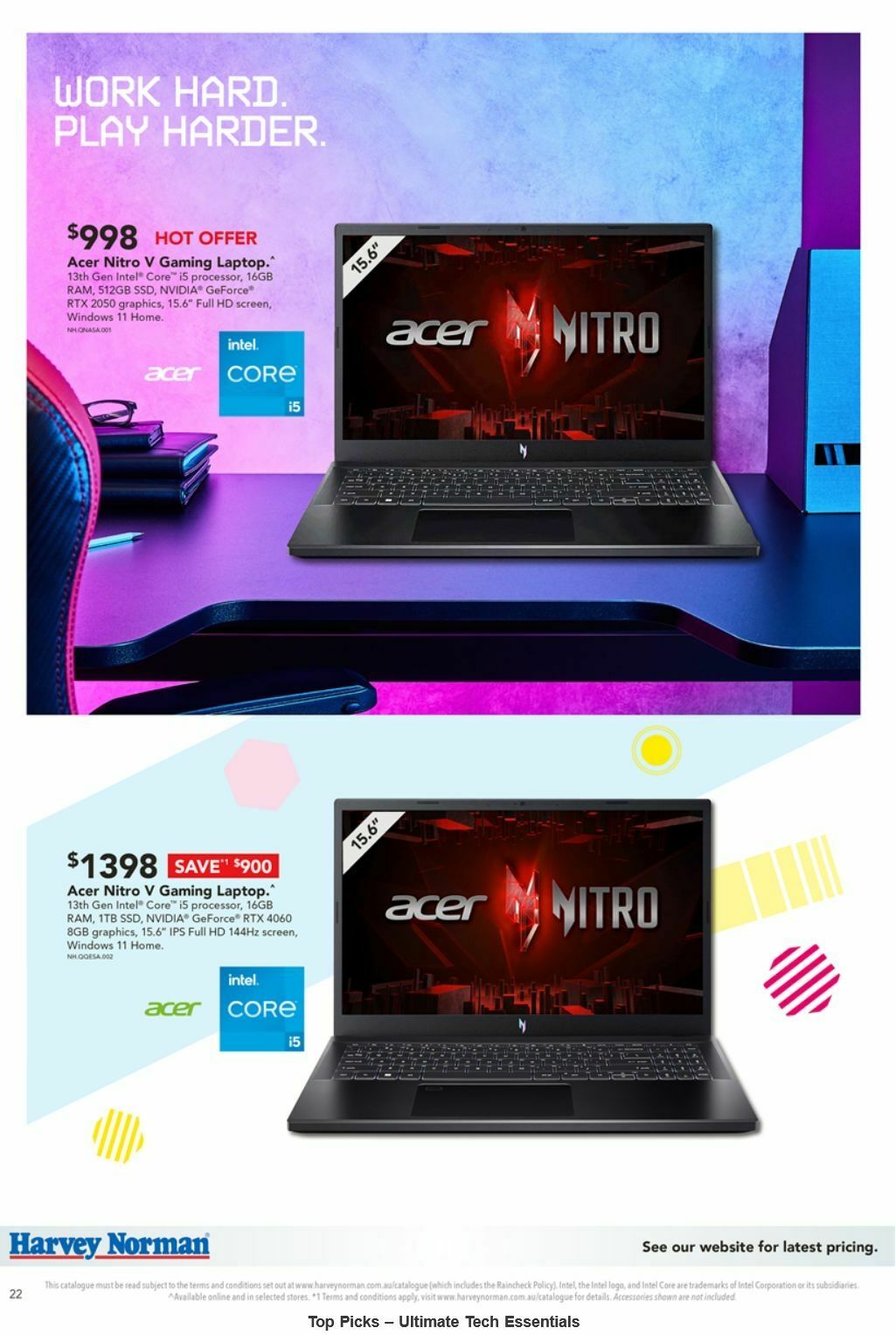 Harvey Norman Catalogues from 10 April