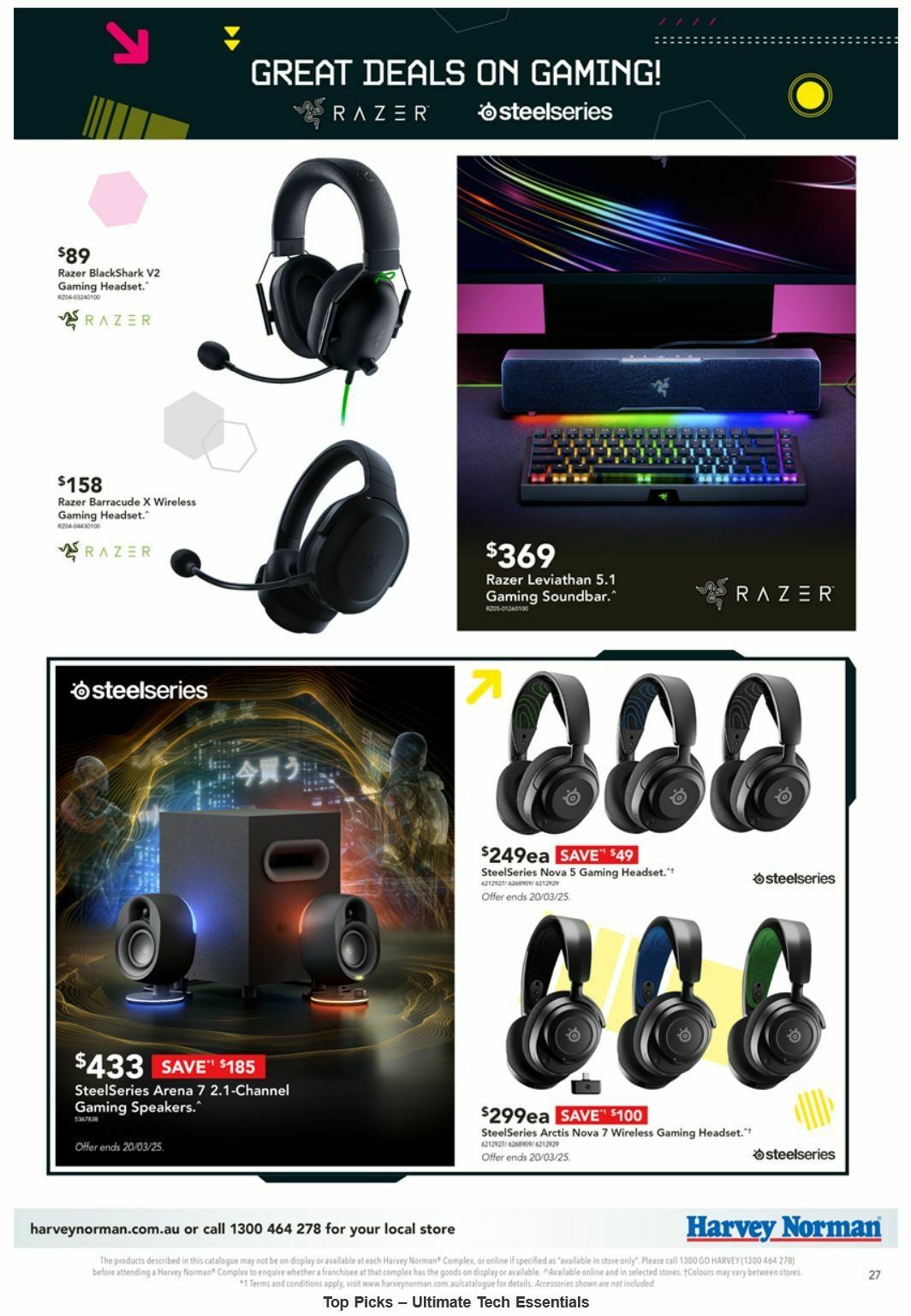 Harvey Norman Catalogues from 10 April
