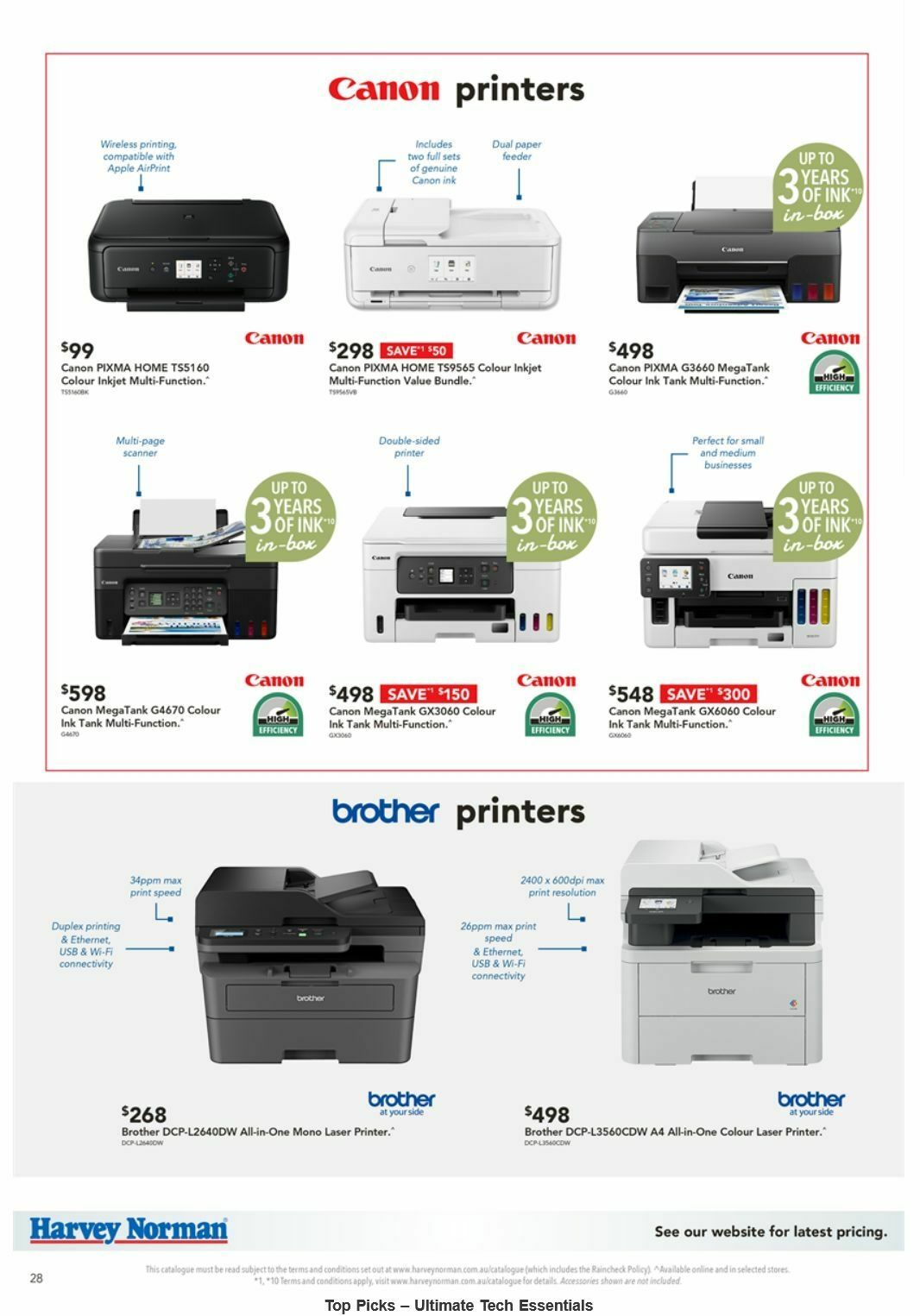 Harvey Norman Catalogues from 10 April