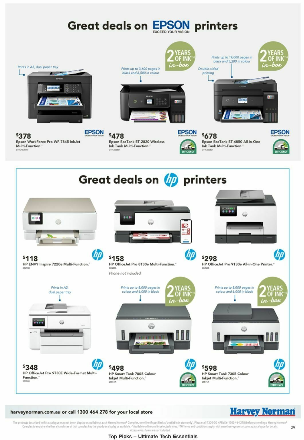 Harvey Norman Catalogues from 10 April