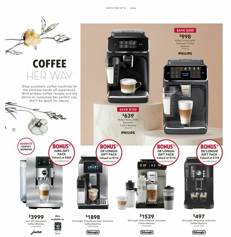 Harvey Norman Catalogues from 25 April