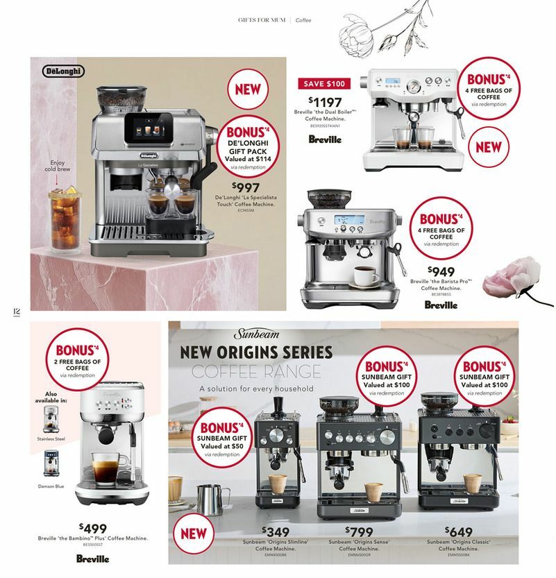 Harvey Norman Catalogues from 25 April