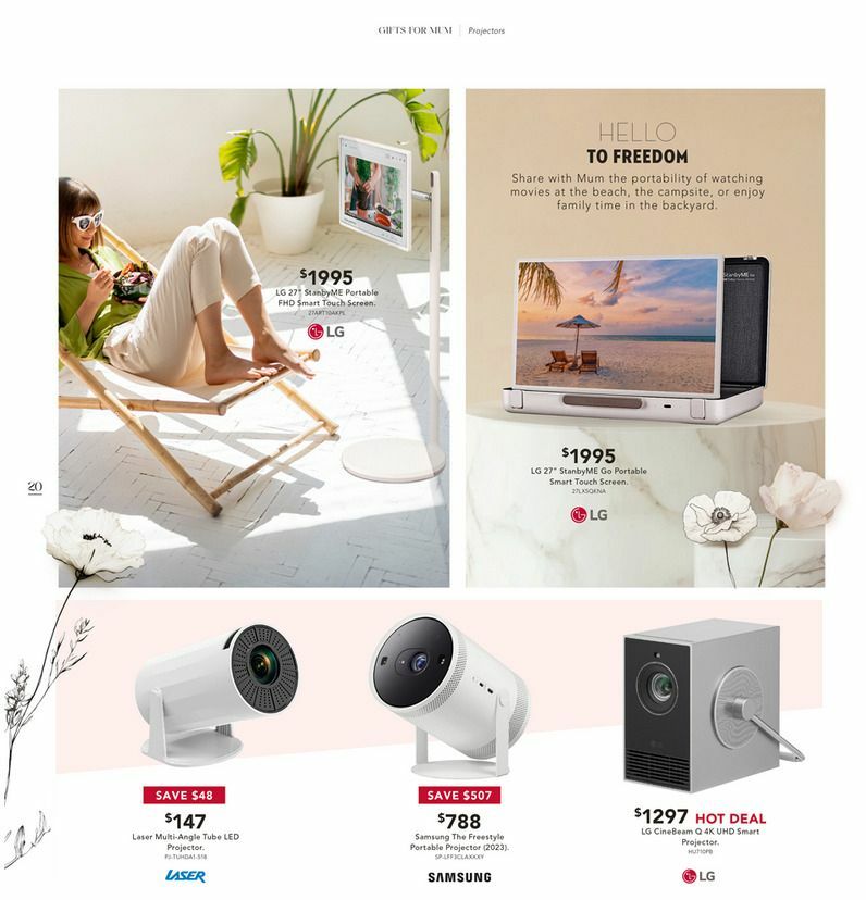 Harvey Norman Catalogues from 25 April