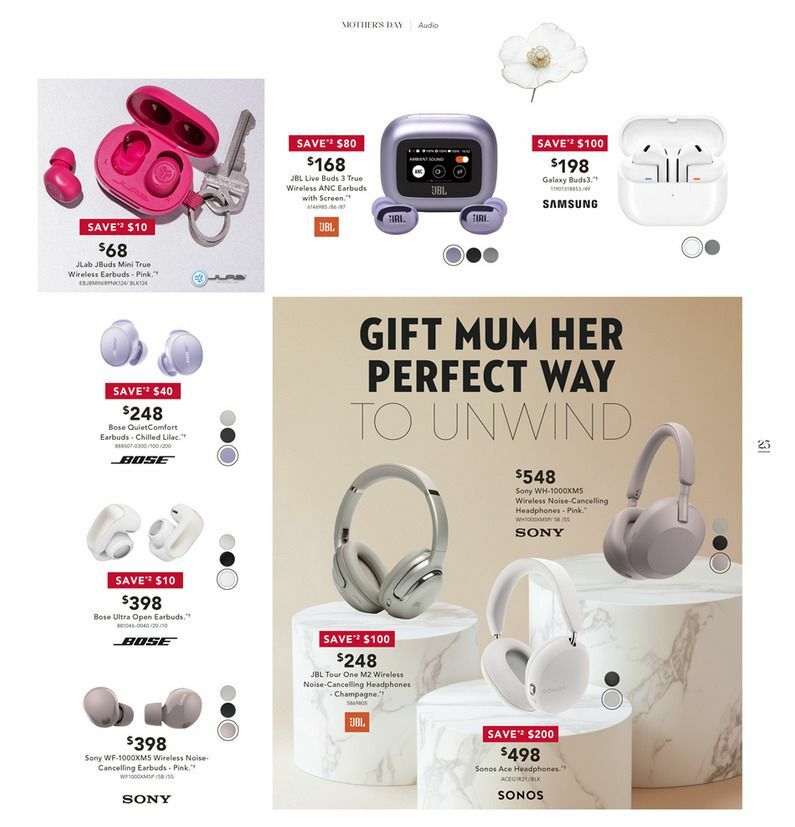 Harvey Norman Catalogues from 25 April