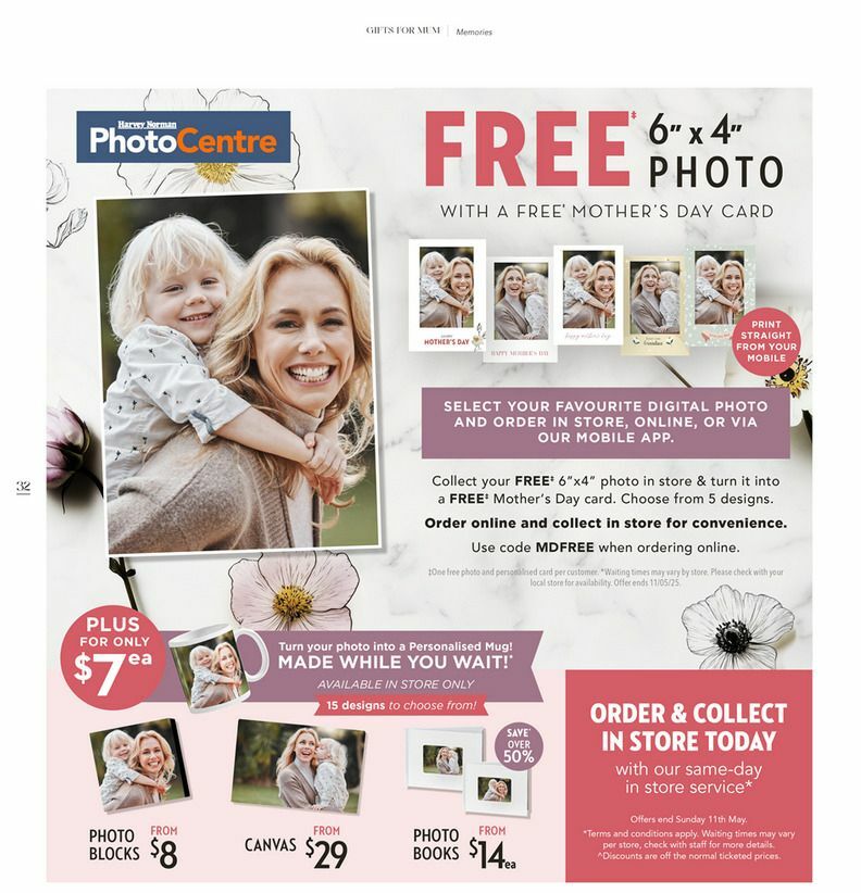 Harvey Norman Catalogues from 25 April