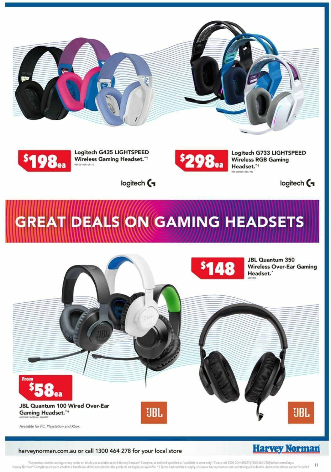 Harvey Norman Catalogues from 3 May