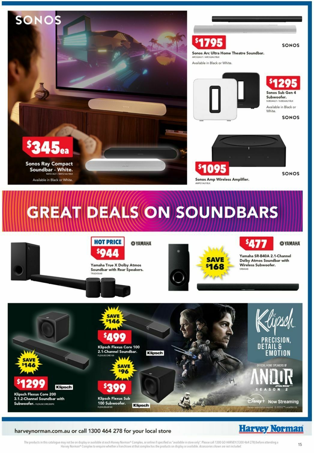 Harvey Norman Catalogues from 3 May
