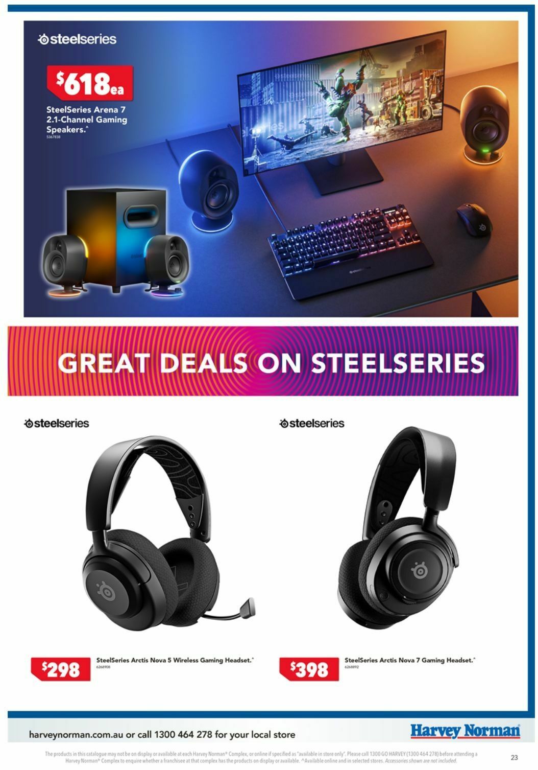 Harvey Norman Catalogues from 3 May