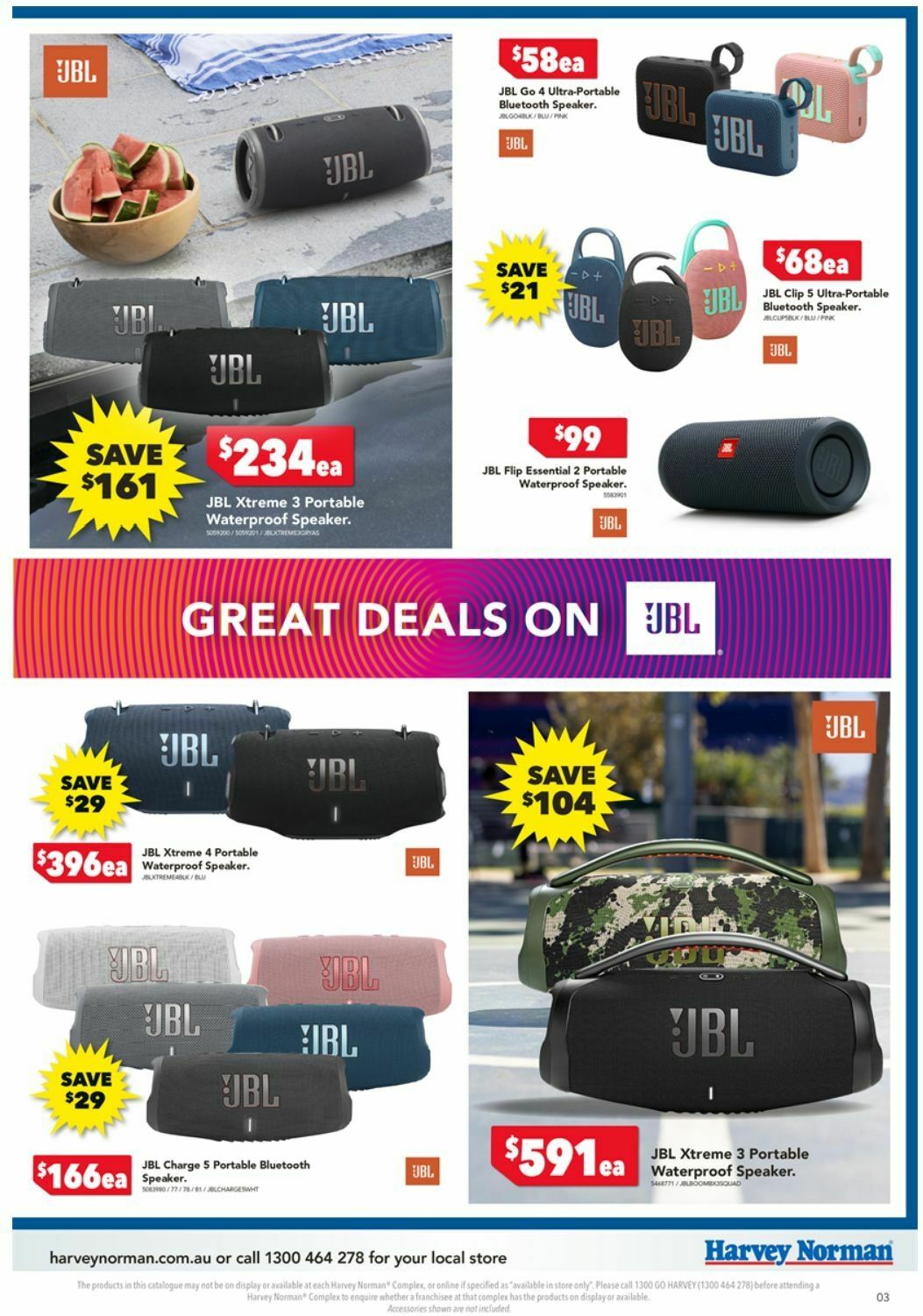 Harvey Norman Catalogues from 3 May