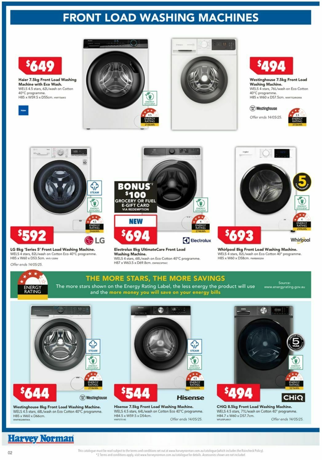 Harvey Norman Catalogues from 9 May