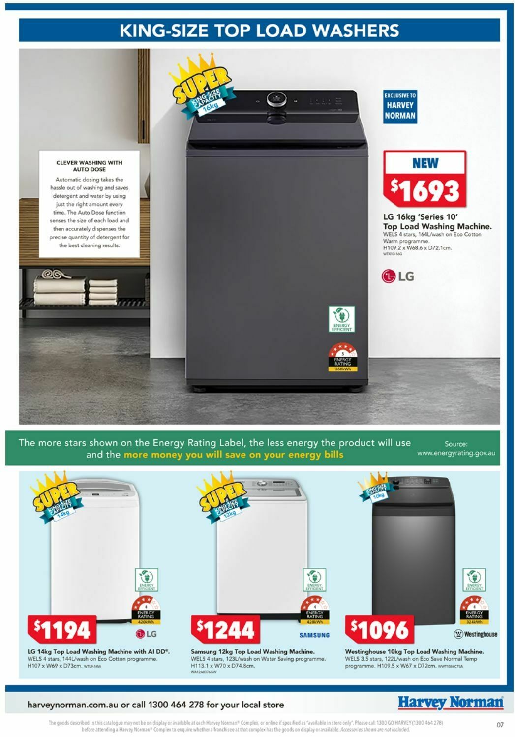 Harvey Norman Catalogues from 9 May