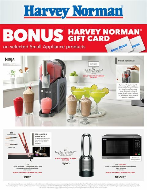 Harvey Norman Catalogues from 16 May