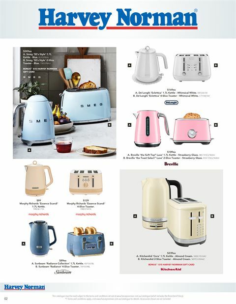Harvey Norman Catalogues from 16 May