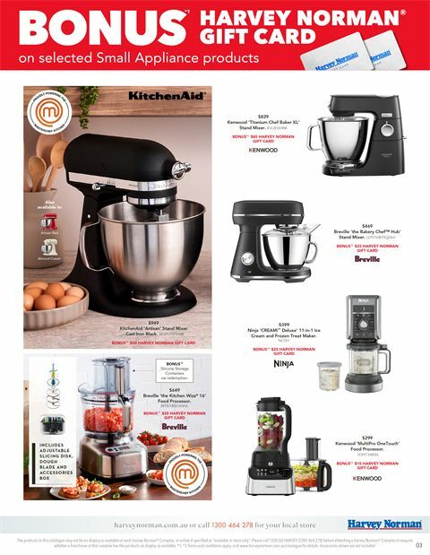 Harvey Norman Catalogues from 16 May