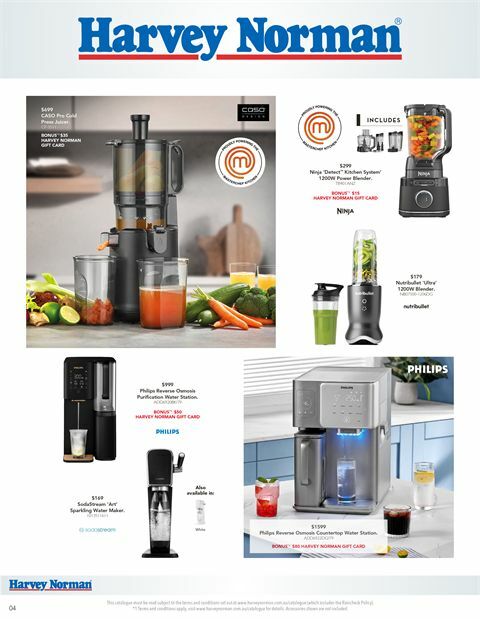 Harvey Norman Catalogues from 16 May