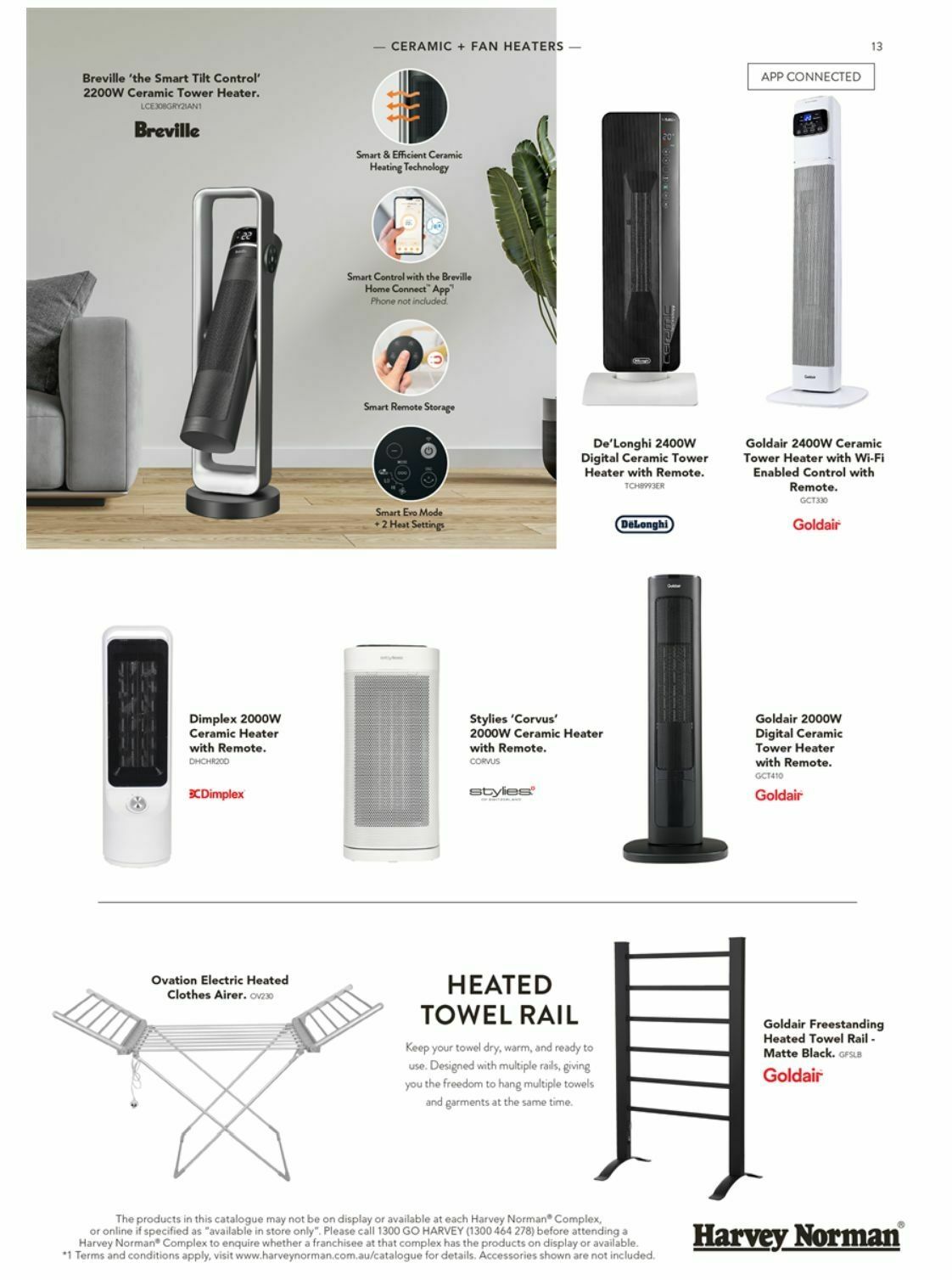 Harvey Norman Home Heating Catalogues from 1 May