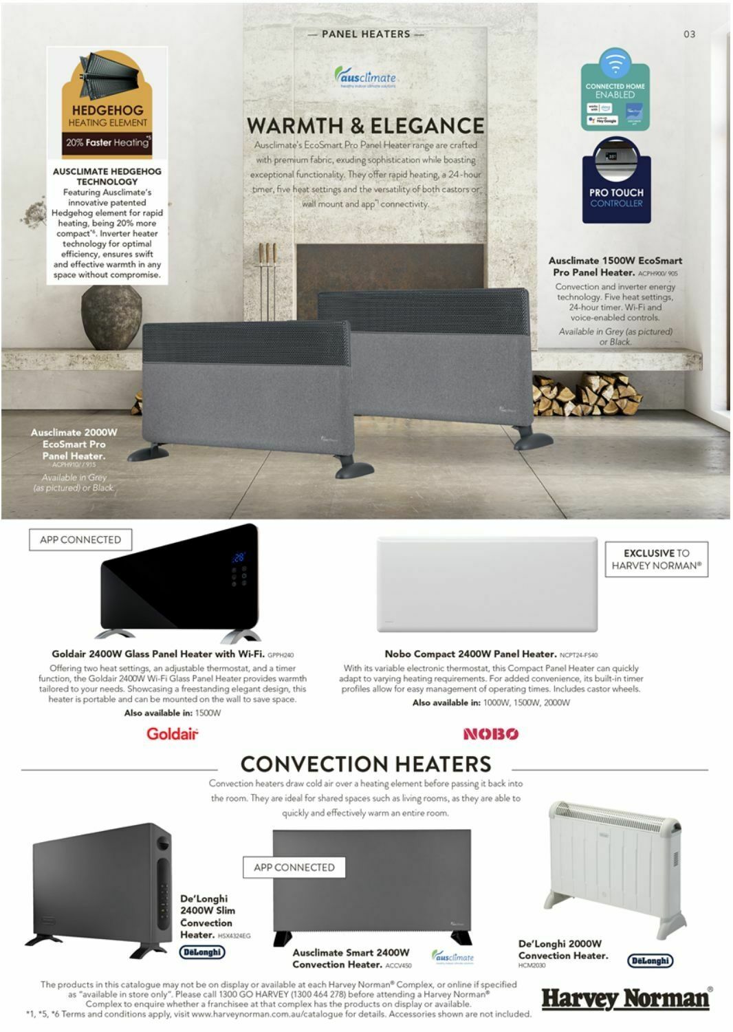 Harvey Norman Home Heating Catalogues from 1 May