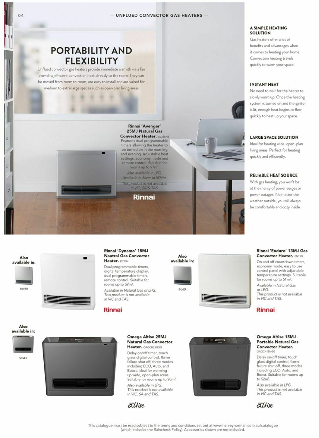 Harvey Norman Home Heating Catalogues from 1 May