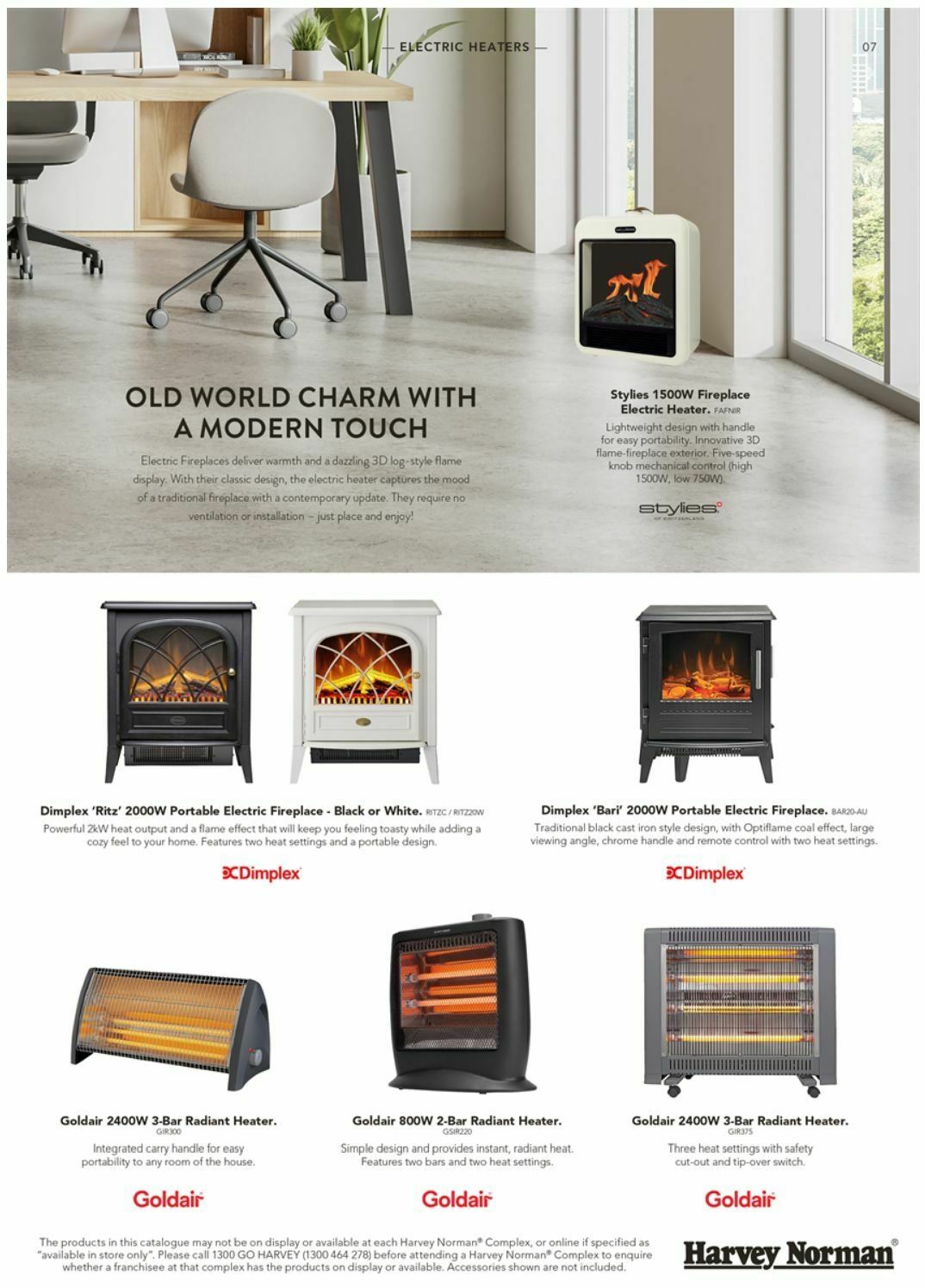 Harvey Norman Home Heating Catalogues from 1 May