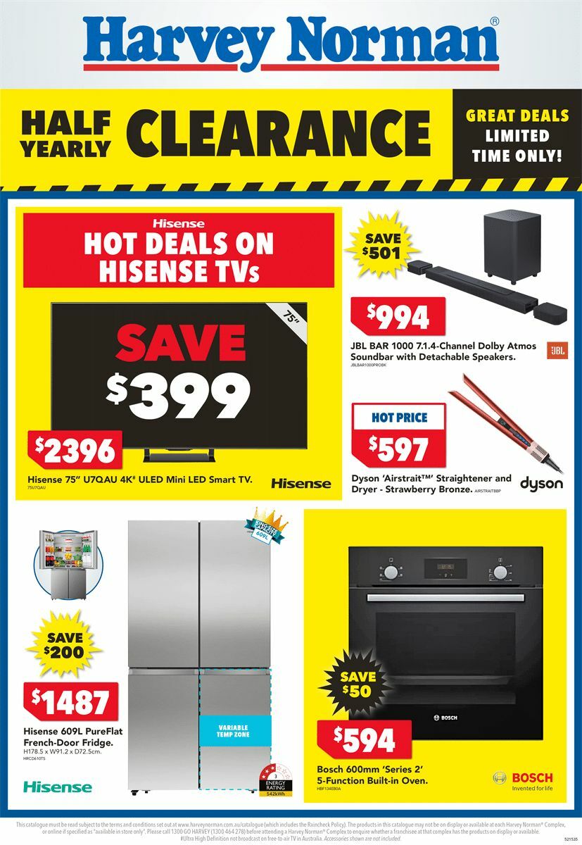 Harvey Norman Catalogues from 29 May