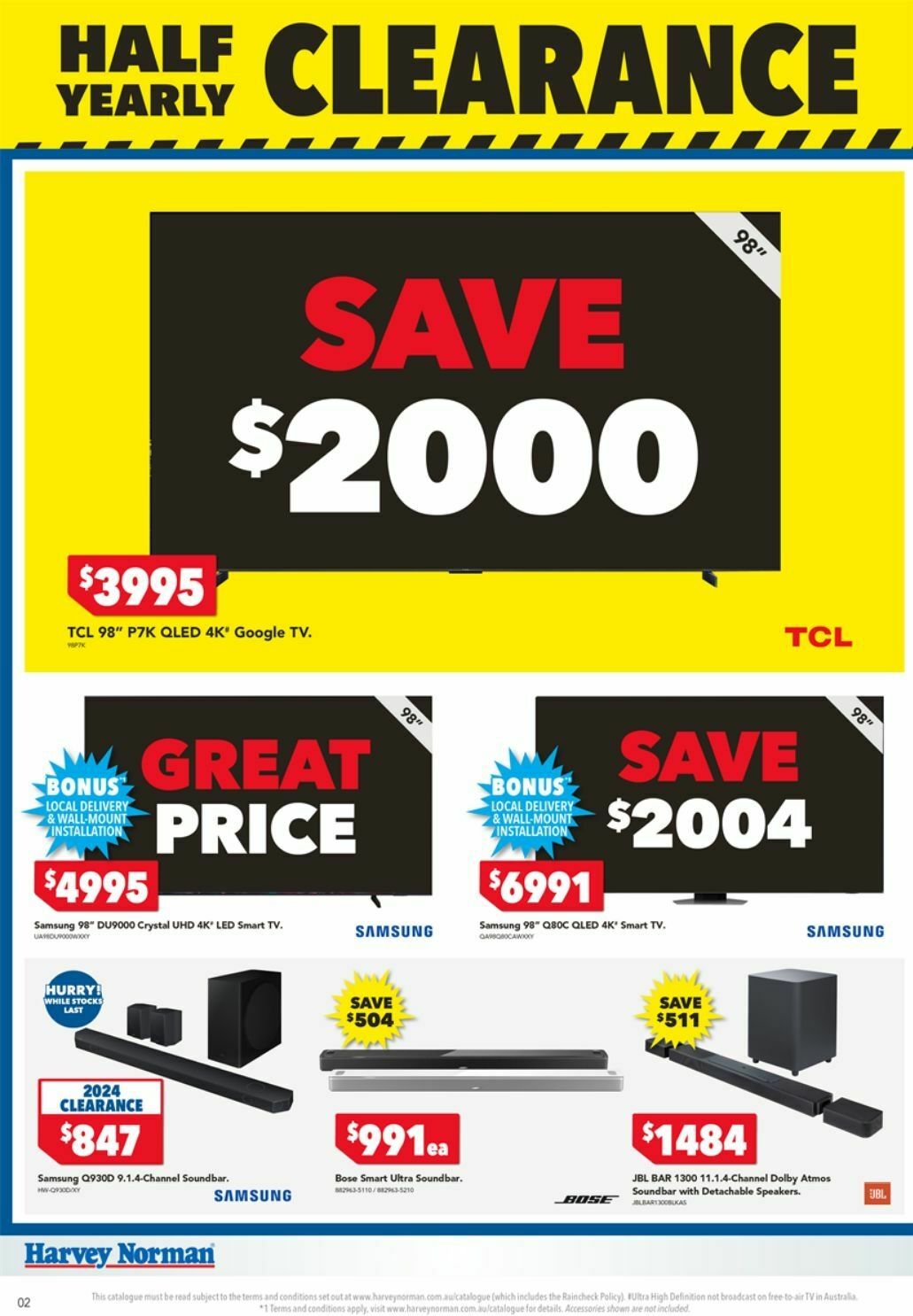 Harvey Norman Catalogues from 29 May