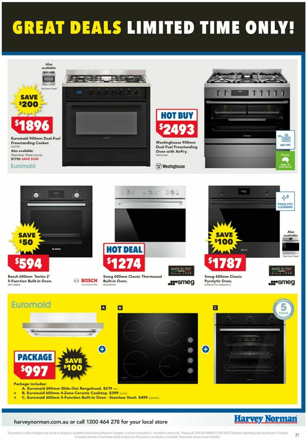 Harvey Norman Catalogues from 29 May