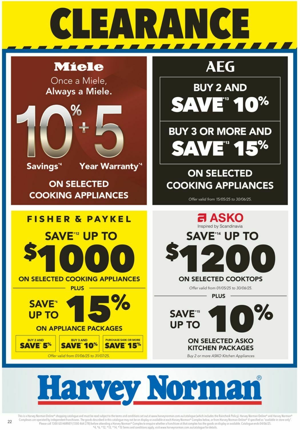 Harvey Norman Catalogues from 29 May