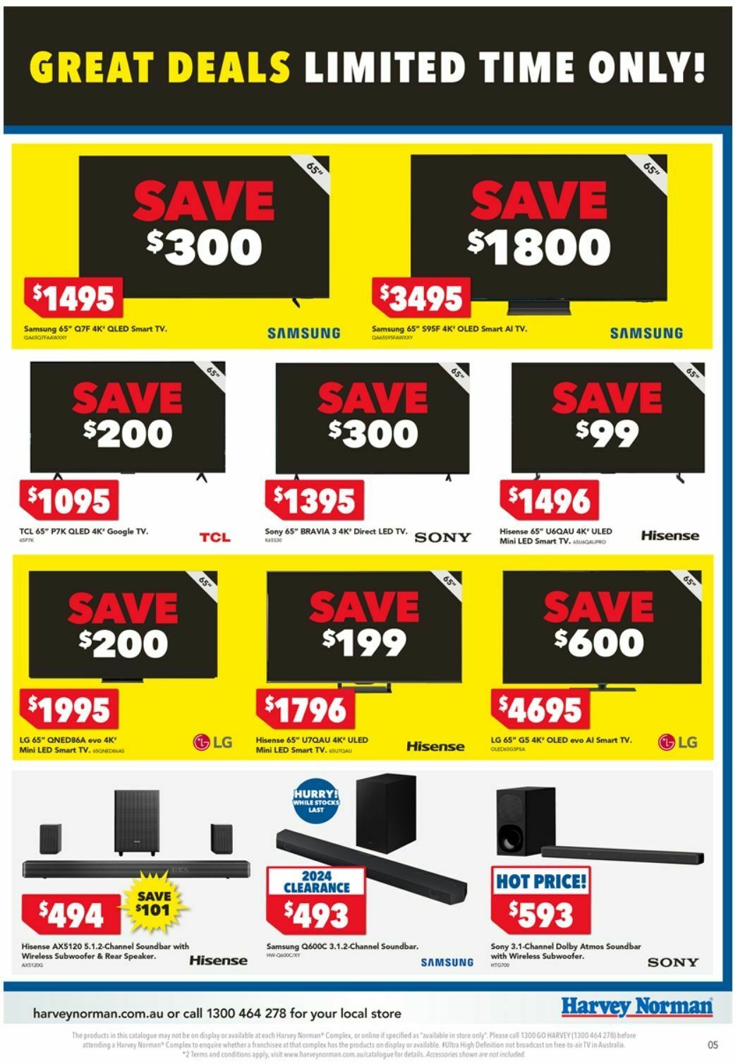 Harvey Norman Catalogues from 29 May